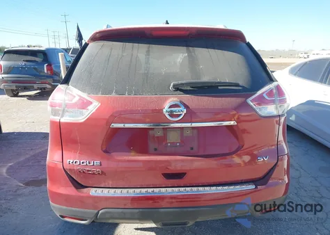 2016 Nissan Rogue Sv z USA, uszkodzony, nr VIN JN8AT2MT9GW030038